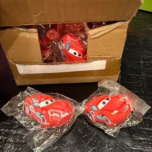 Red Toy Cars Handles for Cabinet for Kids Boys Lightning McQueen.